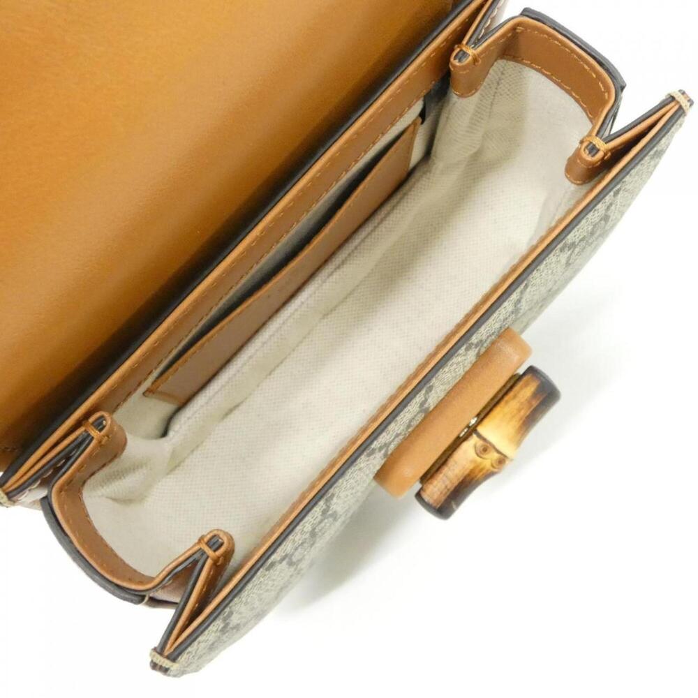 GUCCI Brown Bamboo Fanny Pack - Picture 9 of 10